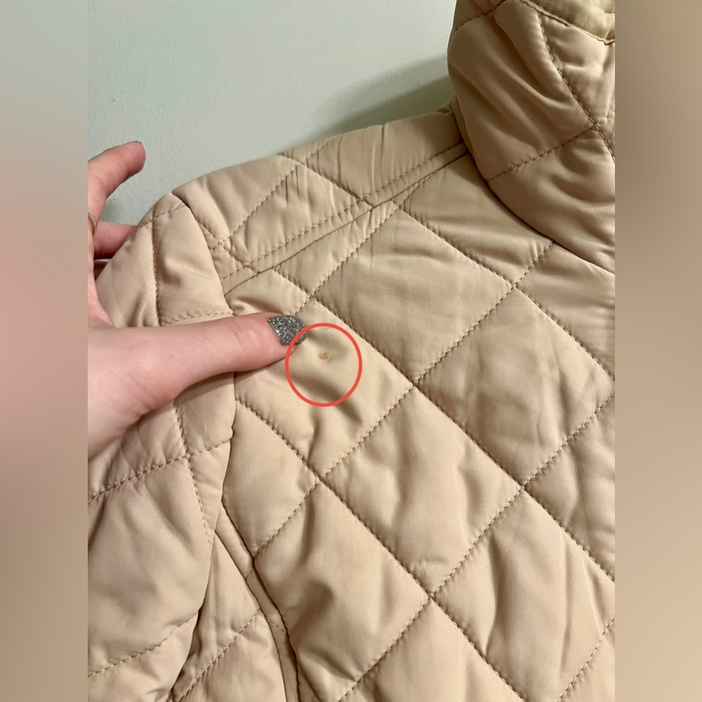 J. Crew | Women’s Beige Quilted Puffer Coat - Picture 7 of 14